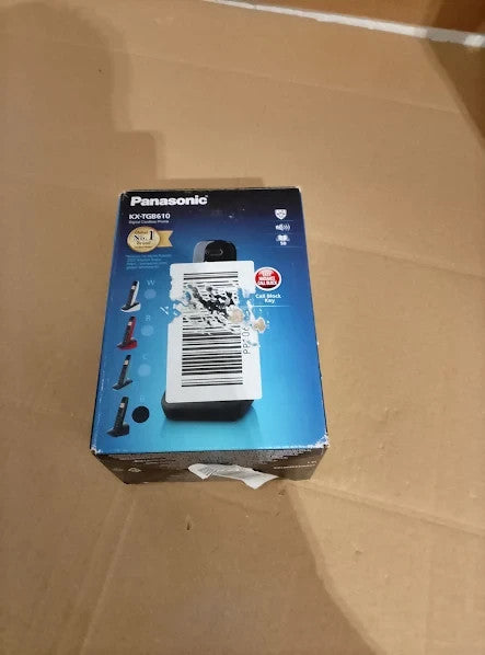 Panasonic KX-TGB610EB Big Button DECT Cordless Telephone Nuisance Call Block New