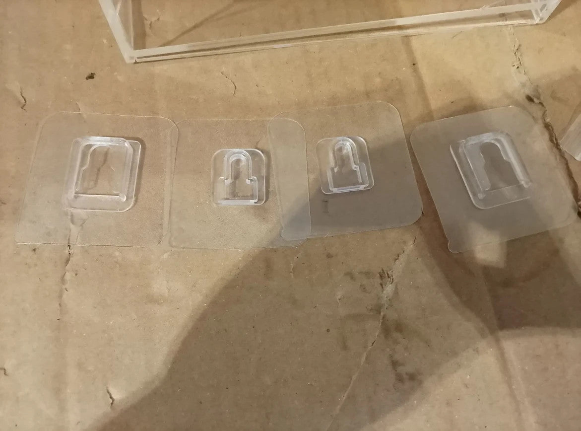 Ahandmaker Acrylic Book Display Case Wall Mount Clear Display 7x10x2in
