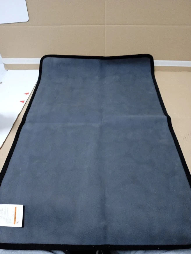 Dark Grey Non Slip Bath Mat Soft Microfibre Bathroom Floor Rug Large Design