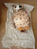 Owl Plush Soft Toy Teddy Brown Cream Stuffed Animal Cuddly Kids Gift New