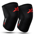 Xeocore Ultra 7mm Knee Sleeves Premium Compression Support Crossfit Large New