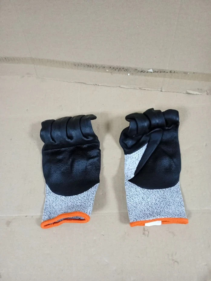 KAYGO Cut Resistant Work Gloves Level C Microfoam Nitrile Coated 2 Pairs 2XL New