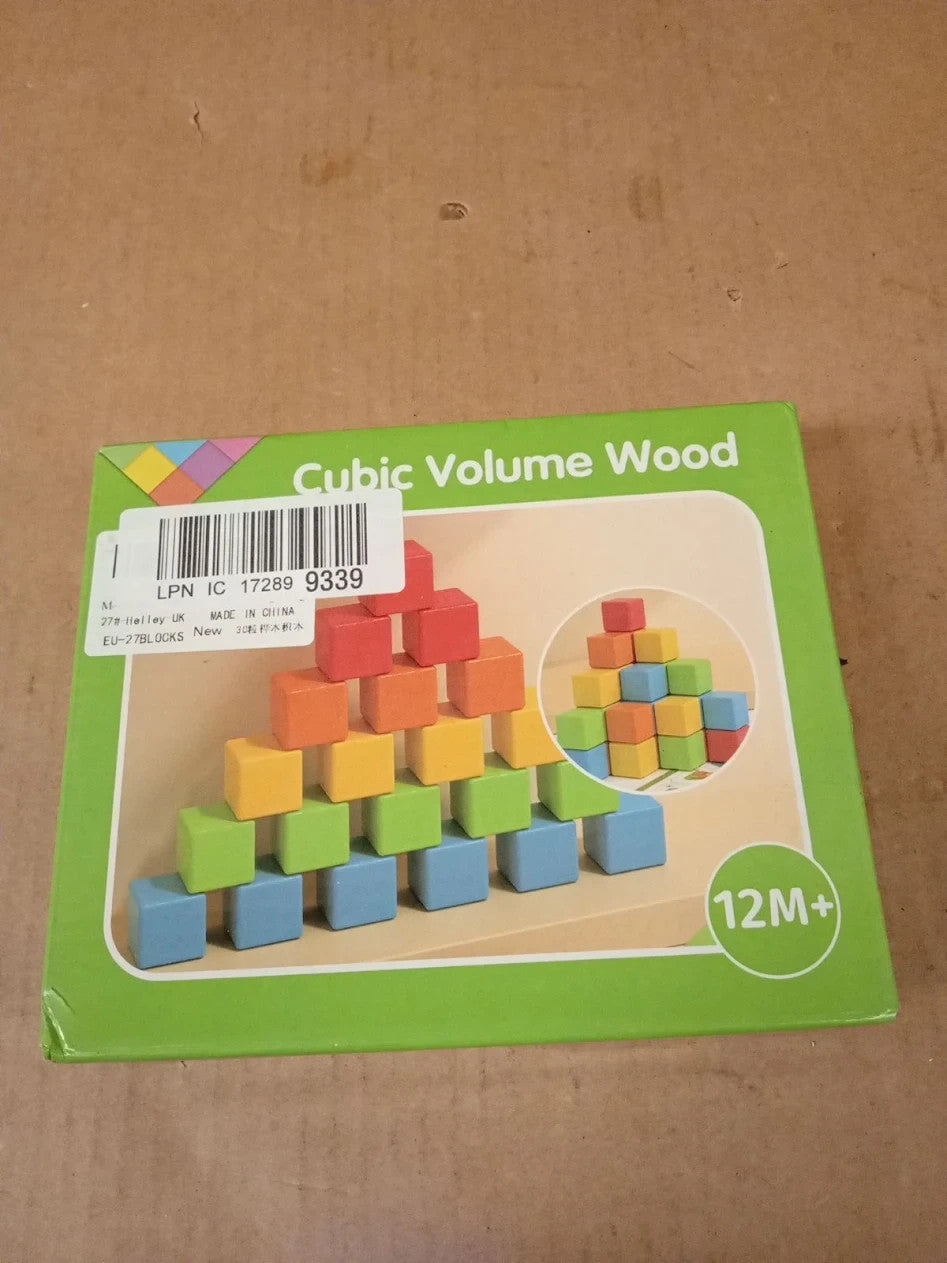 Montessori Educational Toys 1-5 Year Old Boys Girls Wooden Numbers Stacking