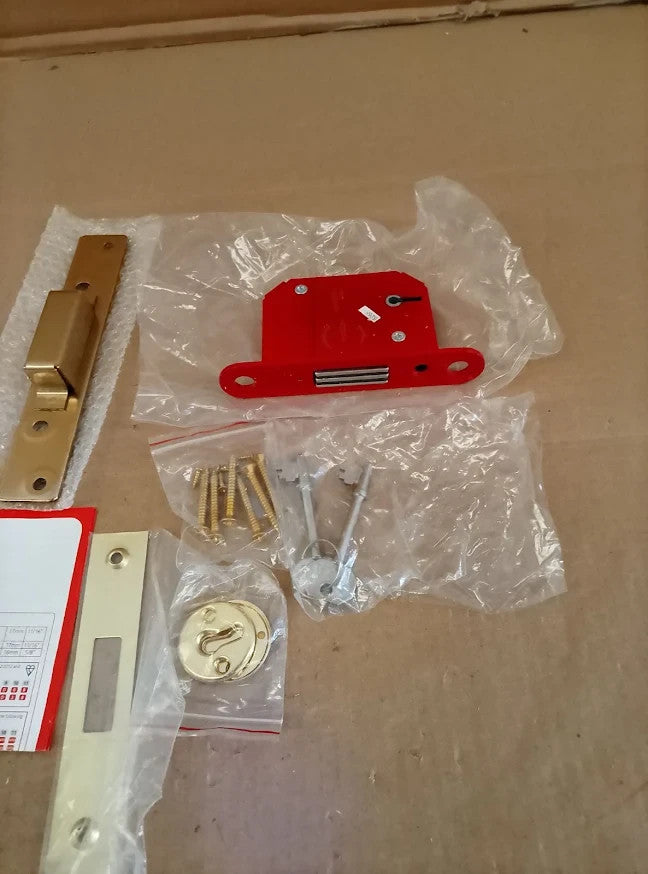 ERA Fortress 261 31 BS3621 64mm 5 Lever Mortice Deadlock Brass Security Lock