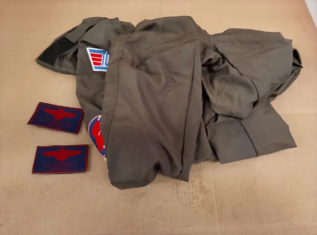 Smiffys Official Top Gun Deluxe Male Costume Pilot Fancy Dress Outfit Design