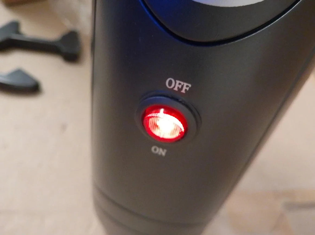 Russell Hobbs 650W Oil Filled Radiator 5 Fin Portable Electric Heater Black