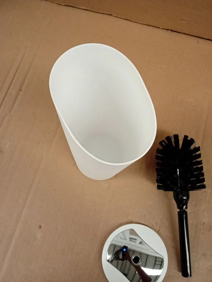 Kela 22275 Marta Toilet Brush Diameter 11cm Plastic 11x11x36.5cm White