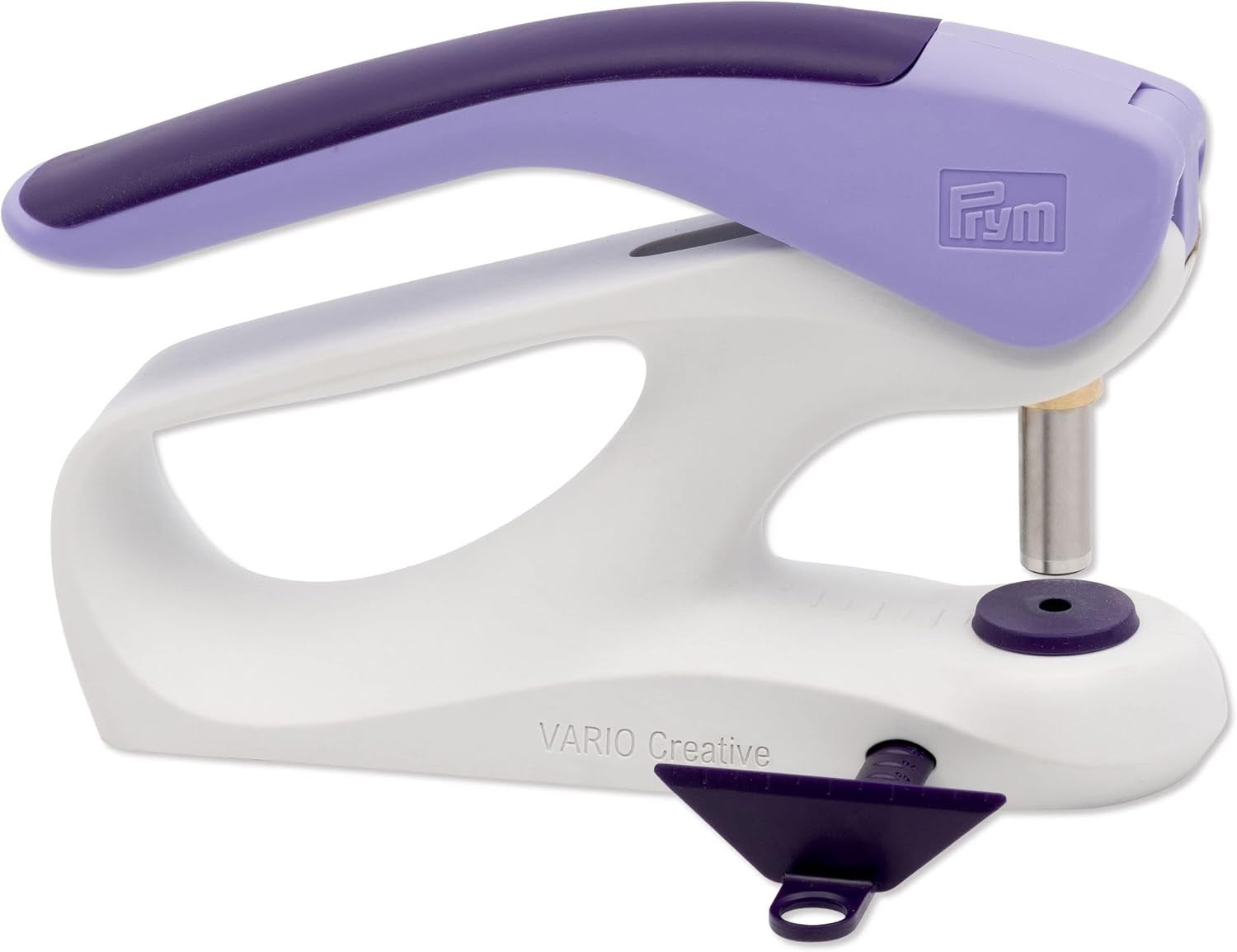 Prym Vario Creative Punching Tool for Press Fasteners 1 Piece White Purple New