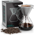Coffee Gator Pour Over Coffee Maker 27oz High Heat Borosilicate Glass 800ml New