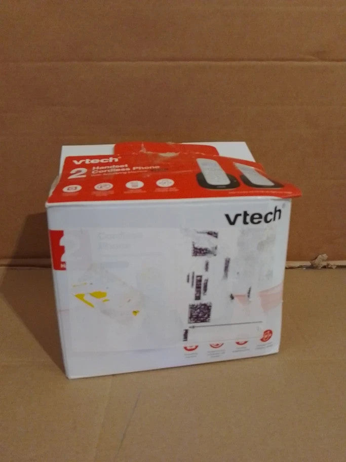 VTech CS1551 DECT Cordless Phone Answering Machine Call Block 2 Handsets New