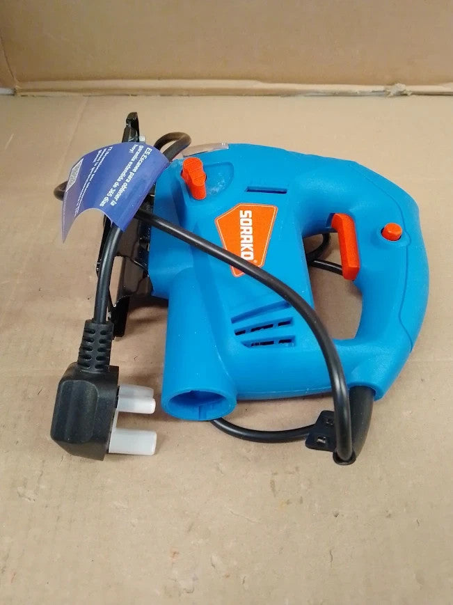 Sorako 600W Corded Jigsaw Wood Metal 800-3000SPM Electric 6 Speeds Orbital