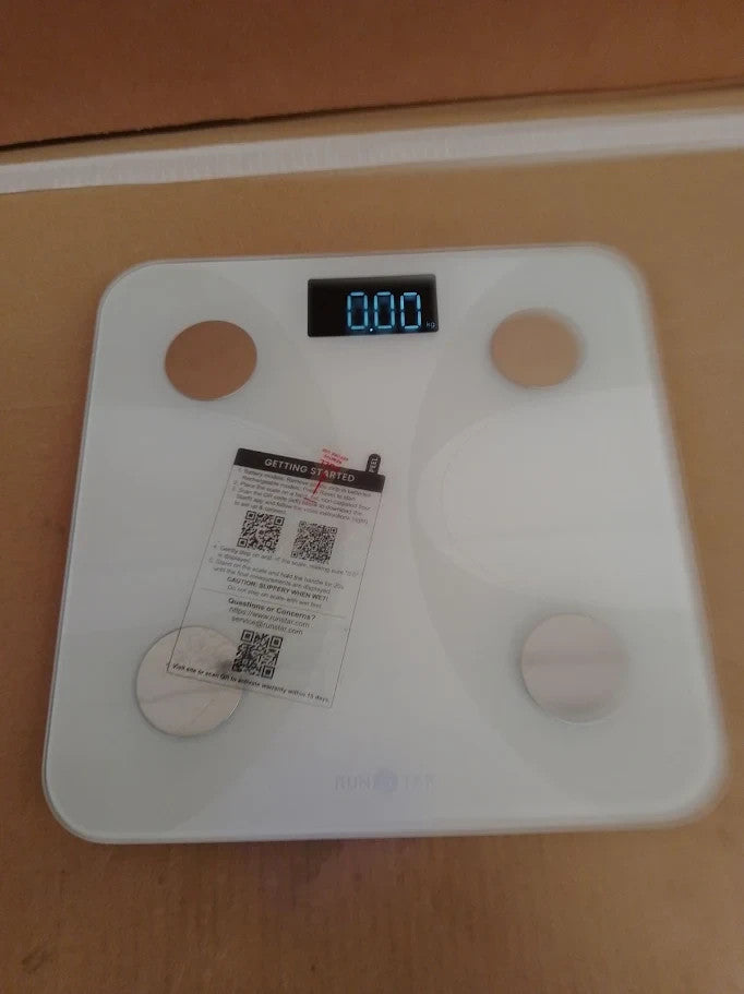 Runstar Smart Scale Body Weight Fat Percentage High Accuracy Digital New
