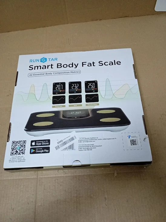 Runstar Scales Body Weight Bathroom Scale 8 In 1 VA Display High Precision