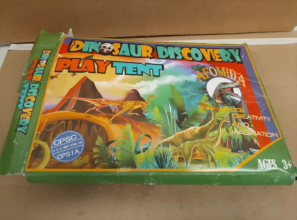Dinosaur Discovery Kids Play Tent Pop Up Dinosaur Adventure Tent Indoor Outdoor