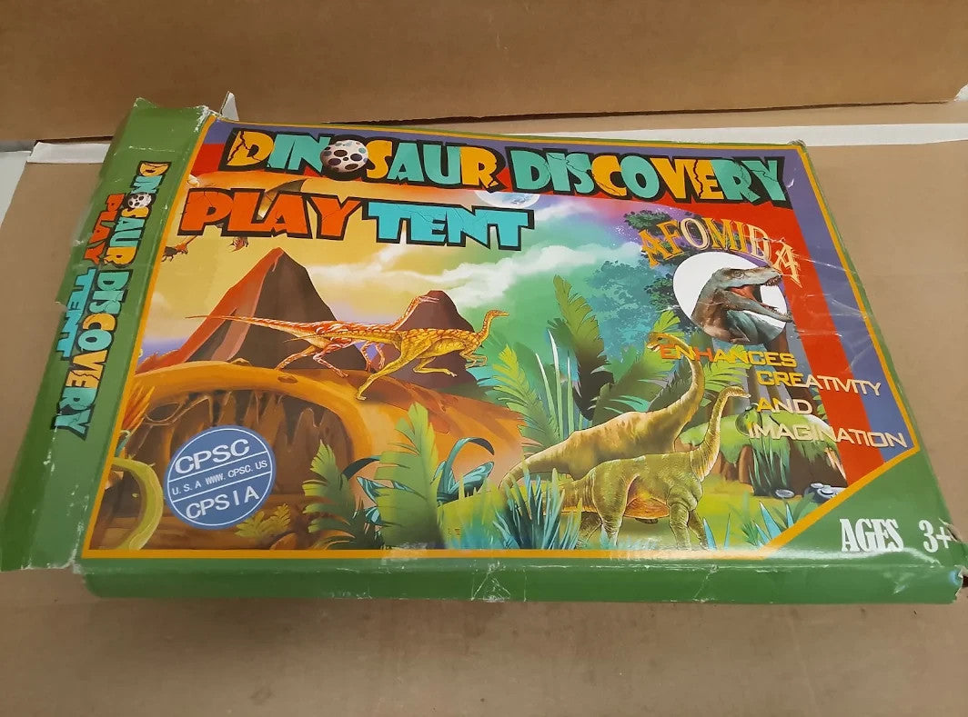 Dinosaur Discovery Kids Play Tent Pop Up Dinosaur Adventure Tent Indoor Outdoor