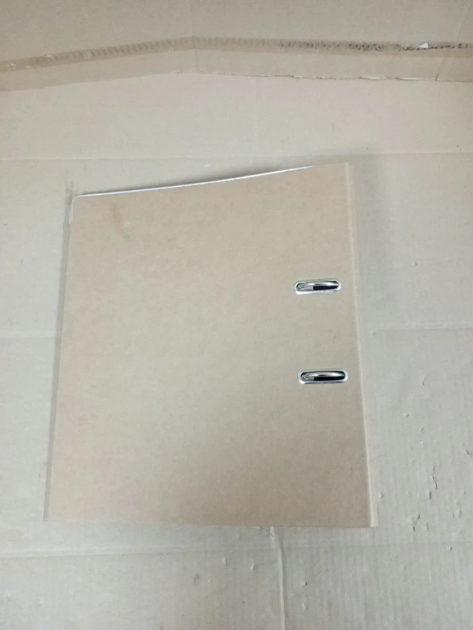 Oxford Touareg A4 8cm Metal Wide Binder Beige  285x80x318mm 1 Piece New