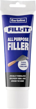 Bartoline Ready Mixed Instant Filler 330g Quick Drying Tube Filler Plaster New