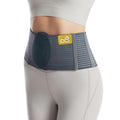 Umbilical Hernia Belt Men Women Support 2 Pad Compress L/XL New