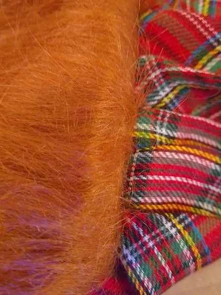 Bristol Novelty BH124 Scots Tartan Hat Ginger Hai Mens One Size New