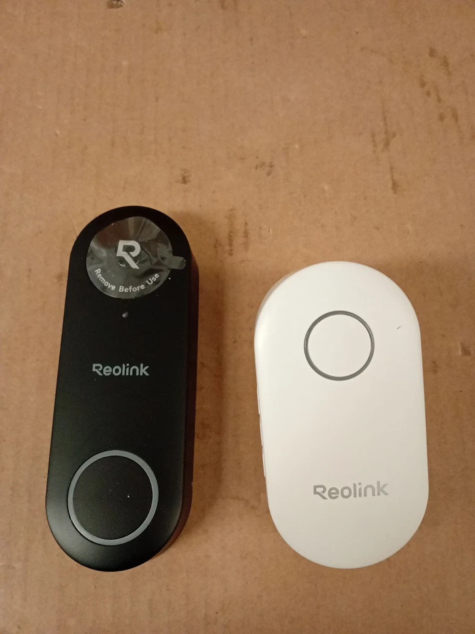 Reolink Wired Video Doorbell Chime 2K 5MP HD 2.4 5GHz Wifi Camera 180° Wide View