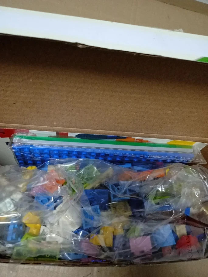 HUIZDQ Building Blocks Classic Stackable Base Plates Blue Gray Green 6+ New
