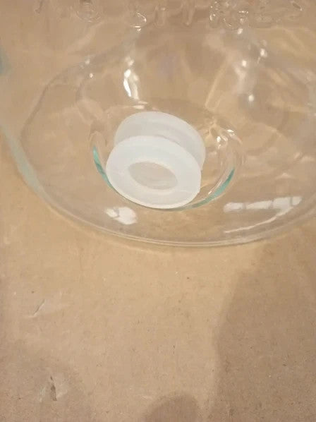 The Vintage Company Jumbo Glass  Airtight Lid Tap 51050 7.6L 22x22x35cm