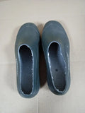 Dunlop Bicolour Safety Clogs UK6 Waterproof PVC Work Shoes Green Ankle Hand Wash