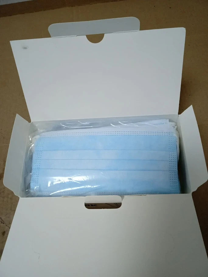 Type IIR fluid Resistant Surgical Face Masks Disposable Universal Size New