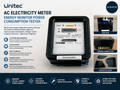 Unitec 40749 AC Electricity Meter Energy Monitor Power Consumption Tester