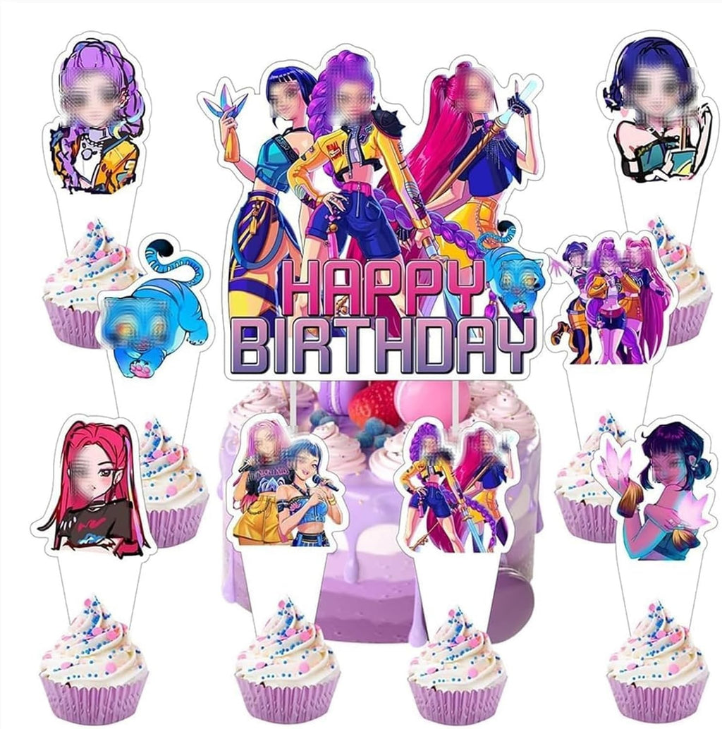Cake Decorations Cupcake Toppers Birthday Party Supplies Celebrations New