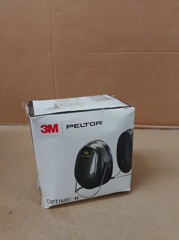 3M Peltor Optime II Earmuffs 31 dB Green Neckband H520B408GQ New
