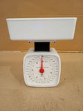 Judge Kitchen Traditional White Scale 3.0kg Zeroing Function Dishwasher Safe