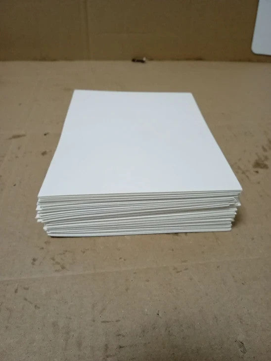 Jagergreen 50 Pack 5x7 White Cardstock Paper Blank Card Multipack Thick New