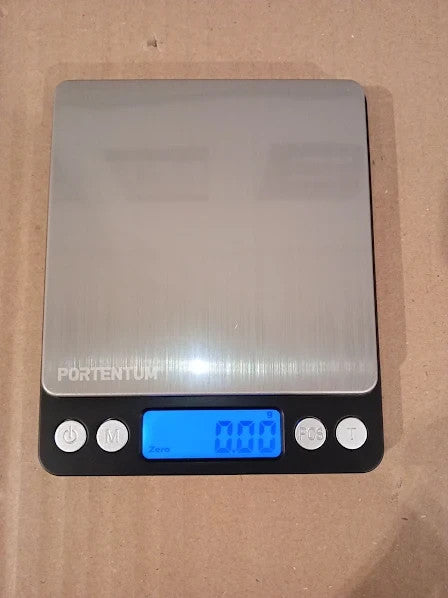 Portentum Digital Kitchen Scale 500g 0.01g Food Mail Electronic Stainless New