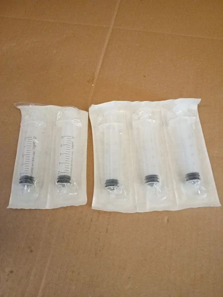 Ugo 10ml Empty Syringe x100 Sterile Hypodermic Syringe Disposable Single New
