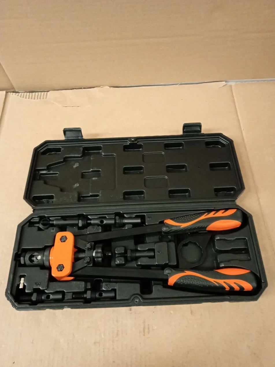 Hardell Rivet Tool Kits Rivet Nut Pliers Set 14in Heavy Duty Hand Rivnut Gun