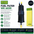 MANN-FILTER WK 6030 Fuel Filter Car Van Diesel Petrol Engine Replacement Genuine