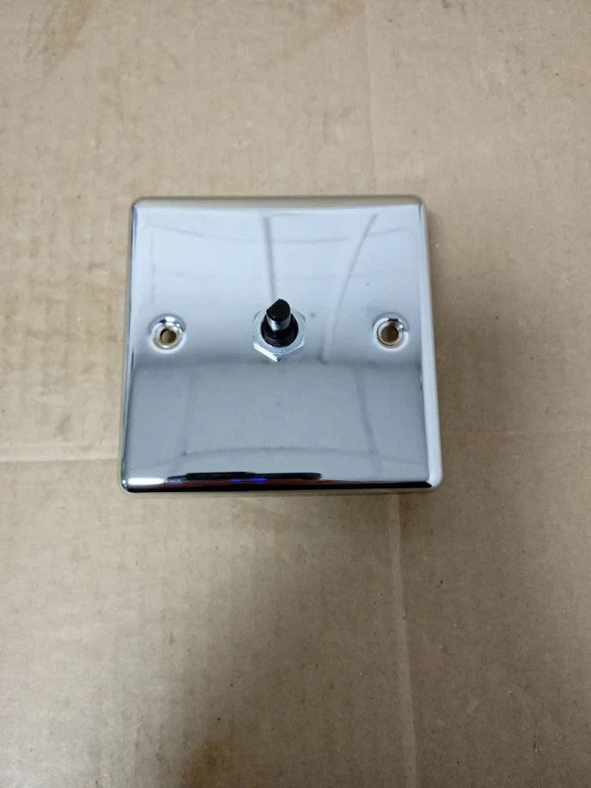 Aet CPC1GDIM4 Polished Chrome 400W 10 Amp Single 1 Gang Light Dimmer Switch