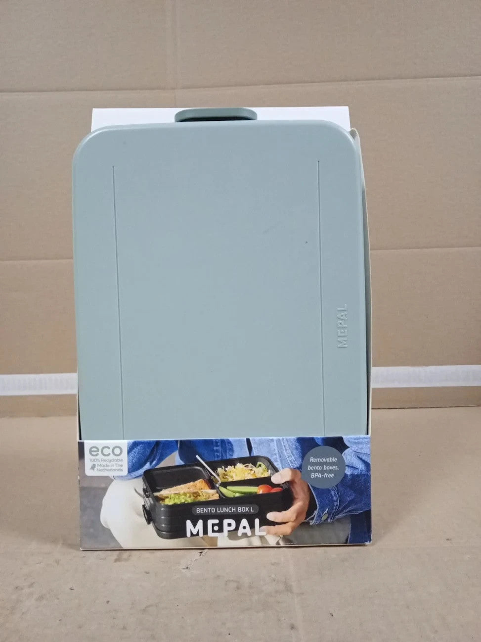 Mepal Bento Lunchbox 500ml Take A Break Large Sandwiches Snacks Nordic Sage