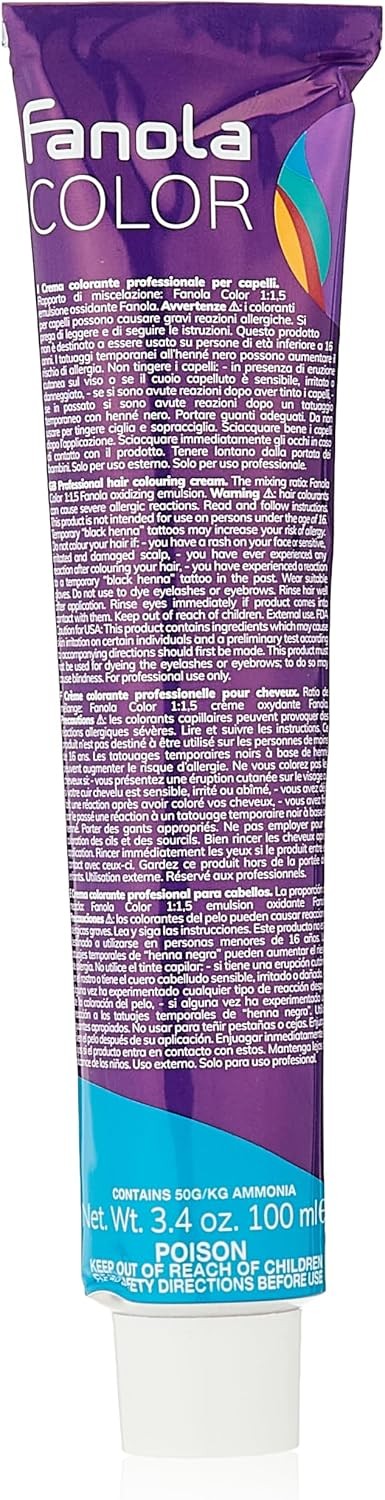 Fanola Cream Colore Colouring Cream 4.29 Dark Chocolate 100ml