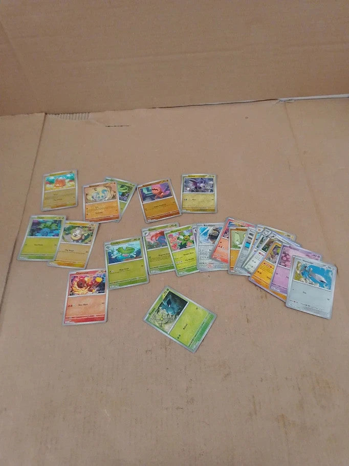 24 Shiny Foil Pokemon Trading Cards Assorted Lot Grabbag No Duplicates
