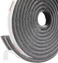 Fowong Draught Excluder Doors Windows Brush Seal Weatherstrip 4.9mx9mmx9mm New