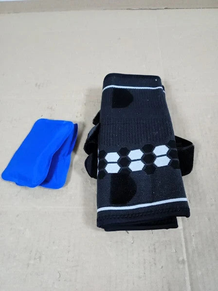 Cambivo Thigh Compression Support Sleeve Hot Cold Gel Pack 2 Sleeves Medium New