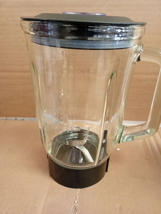 Morphy Richards Total Control Glass Jug Blender Crusher Blades 5 Speed 1.5L 600w