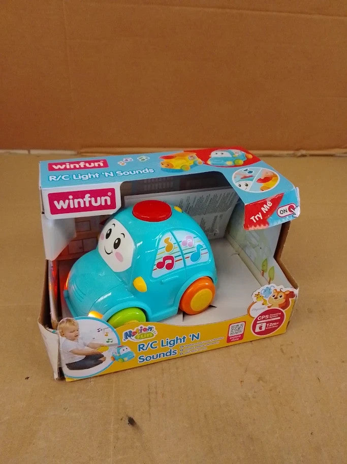 Winfun Childrens Radio Controlled Car Steering Wheel Blue 1+ New