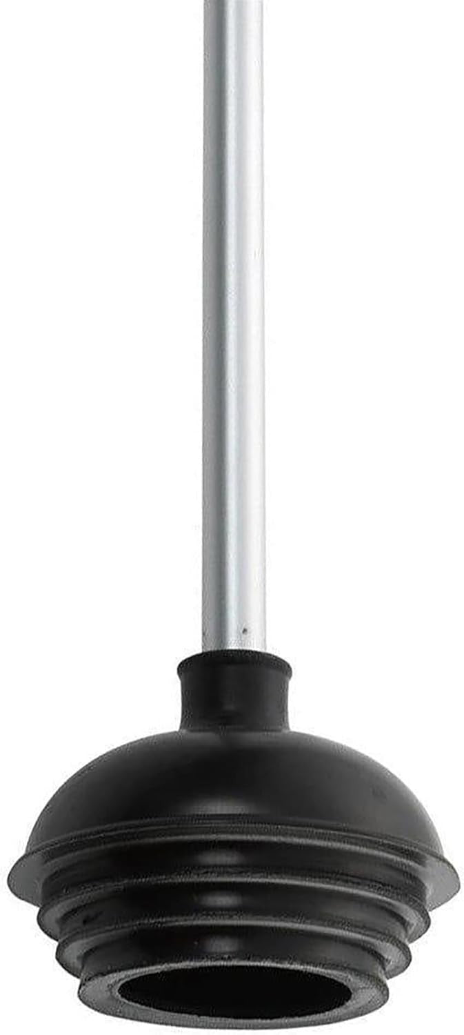 NEIKO 60170A Heavy Duty Toilet Plungers Dual Pack All Angle Black Durable New