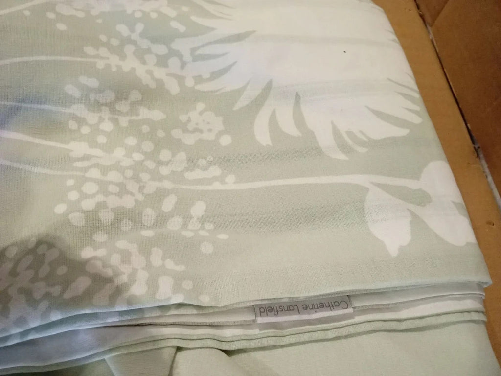 Catherine Lansfield Meadowsweet Floral Reversible Super King Duvet Cover Set New