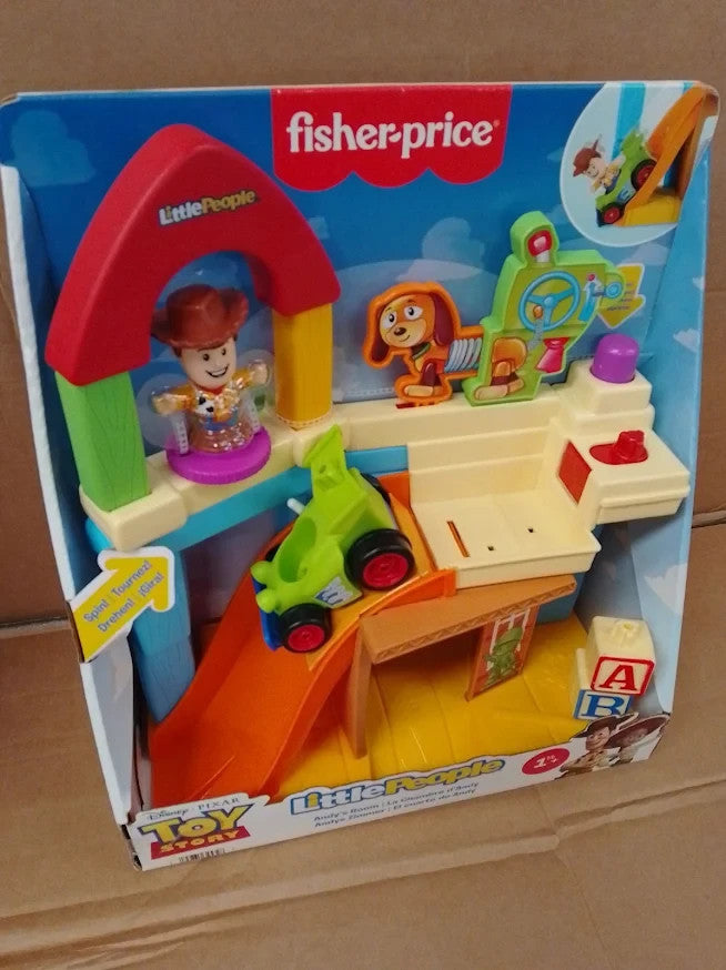 Fisher Price Little People Disney Toy Story Playset Woody Figure RC Car Kids New