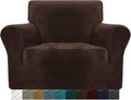 Maxijin Thick Velvet Chair Covers Armchairs Super Stretch Non Slip Sofa New