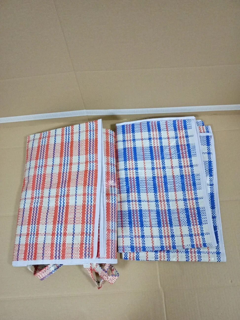 G4GADGET 2 Pack Jumbo Laundry Shopping Bags Zips 100x70x30cm Reusable Durable
